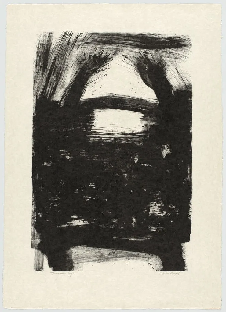 Untitled, by Jules Engel, ink, 1961