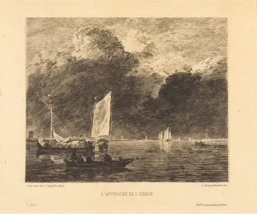 L'Approche de l'Orage (The Storm's Approach), by Jules-Ferdinand Jacquemart