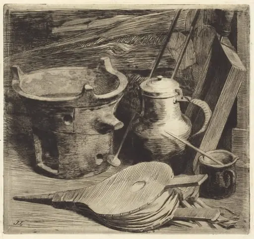 Le feu (Fire), by Jules-Ferdinand Jacquemart