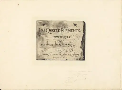 Title Page, by Jules-Ferdinand Jacquemart