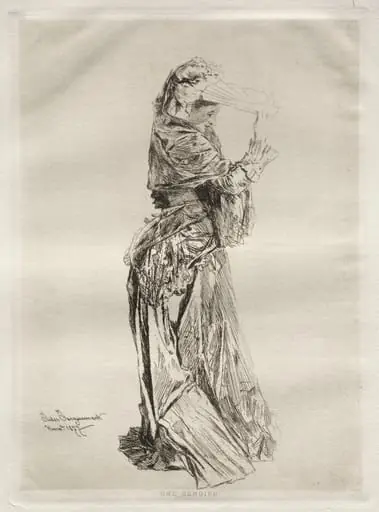 A Genoise, by Jules Jacquemart