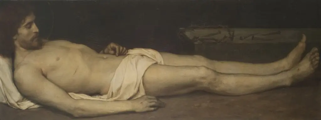 Cristo muerto, by Jules-Joseph Meynier