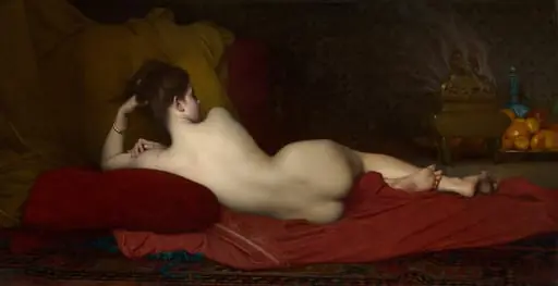 Odalisque, by Jules Lefebvre