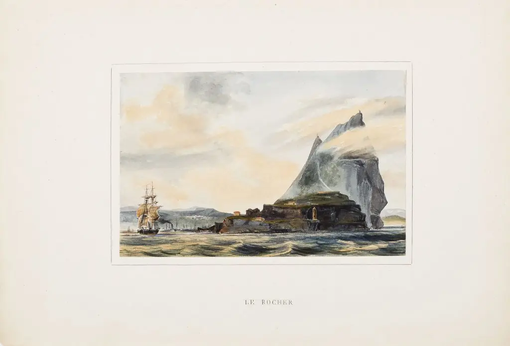 Le Rocher, by Jules Marie Vincent de Sinety