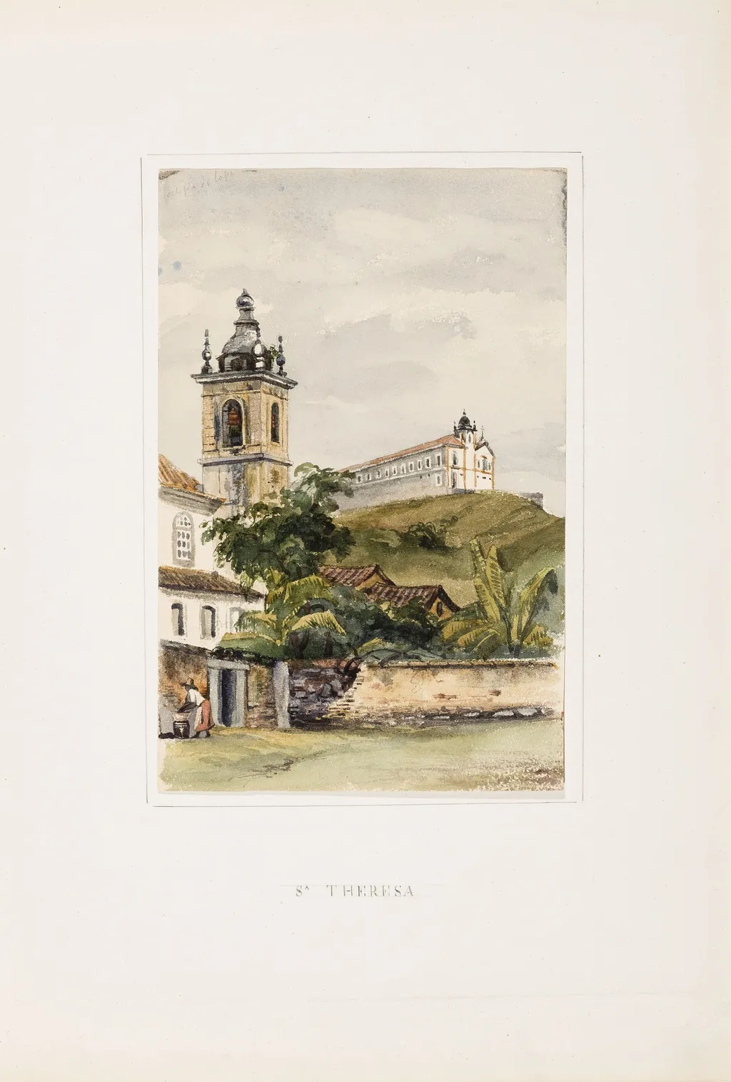 Sa Theresa, by Jules Marie Vincent de Sinety, graphite, 1862