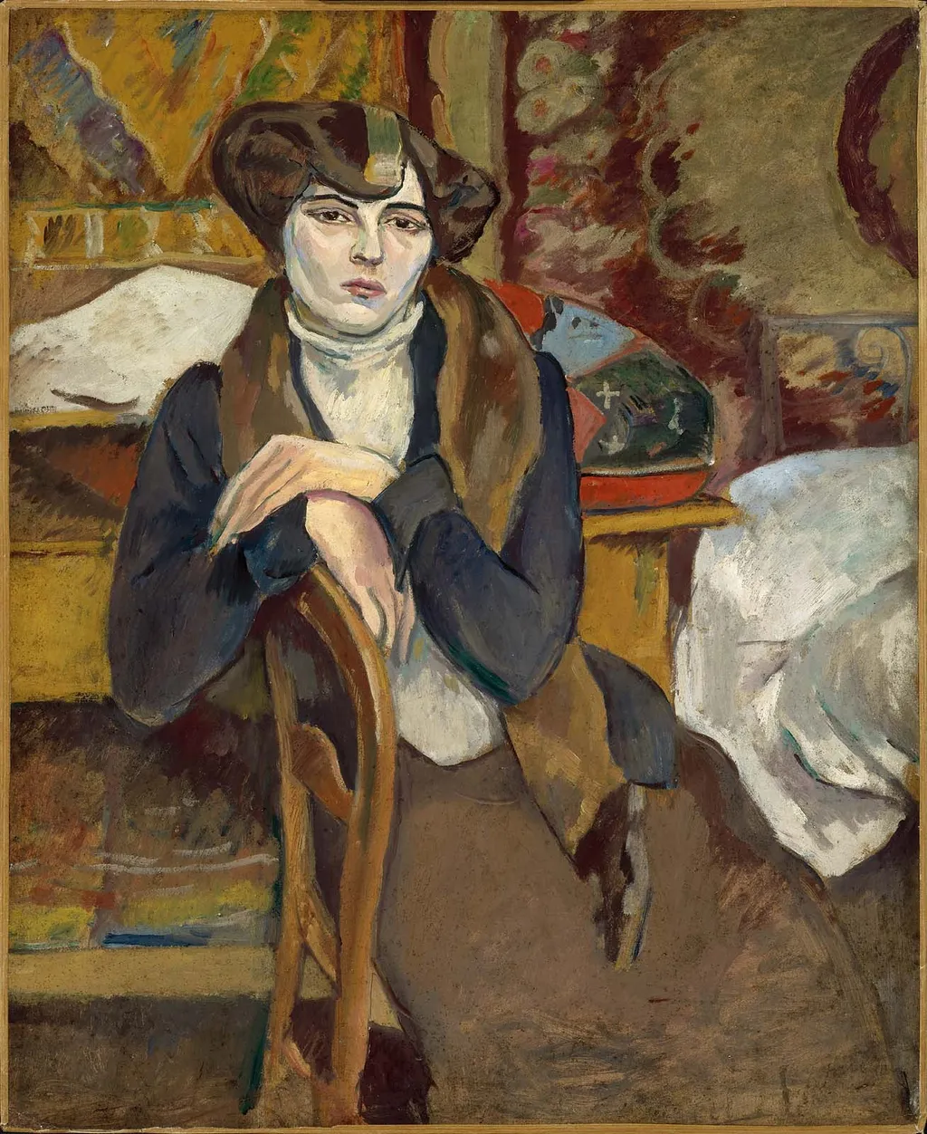 La Mélancolique, by Jules Pascin, unspecified, 1909