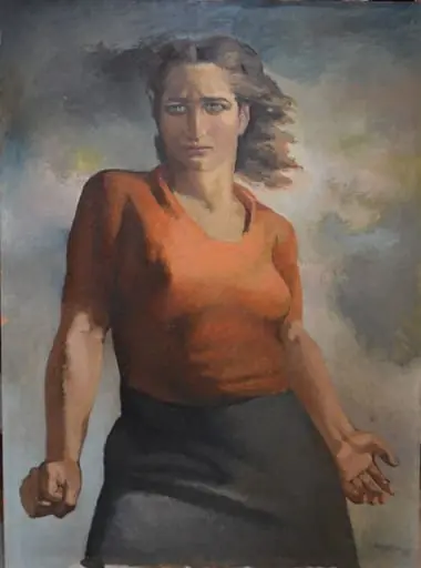 Olga Bancic, by Jules Perahim