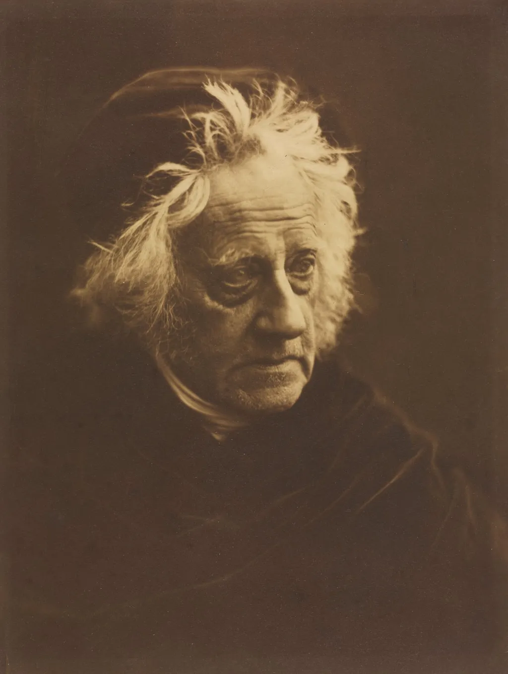 Sir John Herschel (1792-1871), by Julia Margaret Cameron, 1867