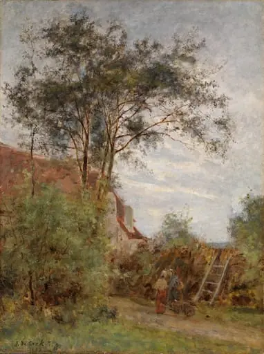 Kesämaisema, by Julia Stigzelius-de Cock
