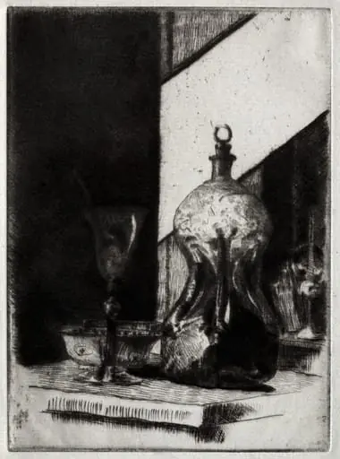 Dutch Schnapps, by Julian Alden Weir