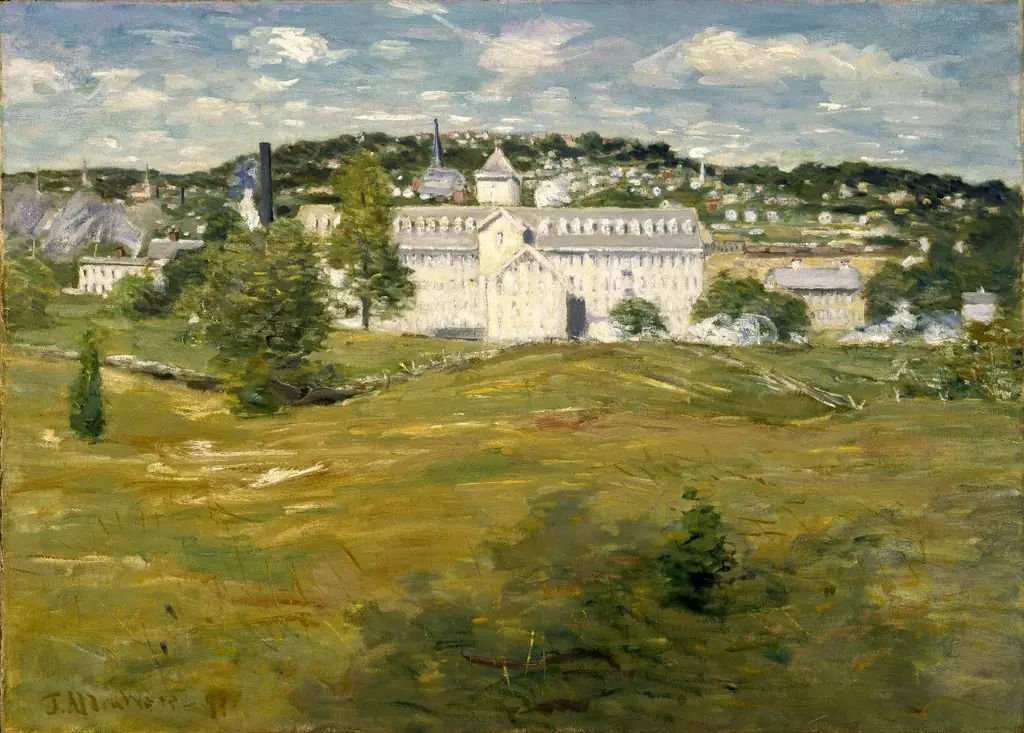 Willimantic Thread Factory, by Julian Alden Weir