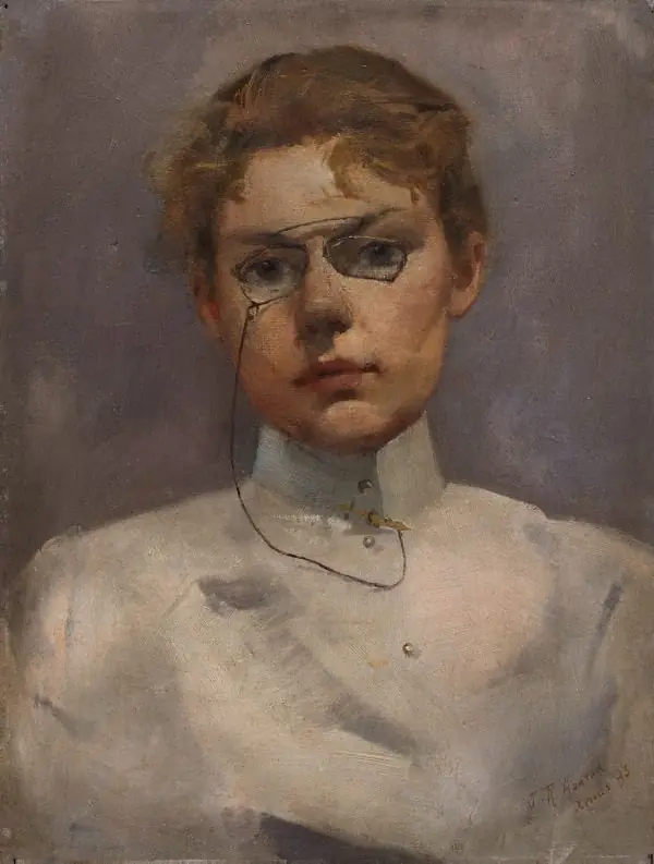 Study of Alice Muskett, by Julian Ashton