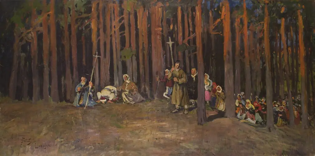 Group of Pilgrims, by Julian Fałat