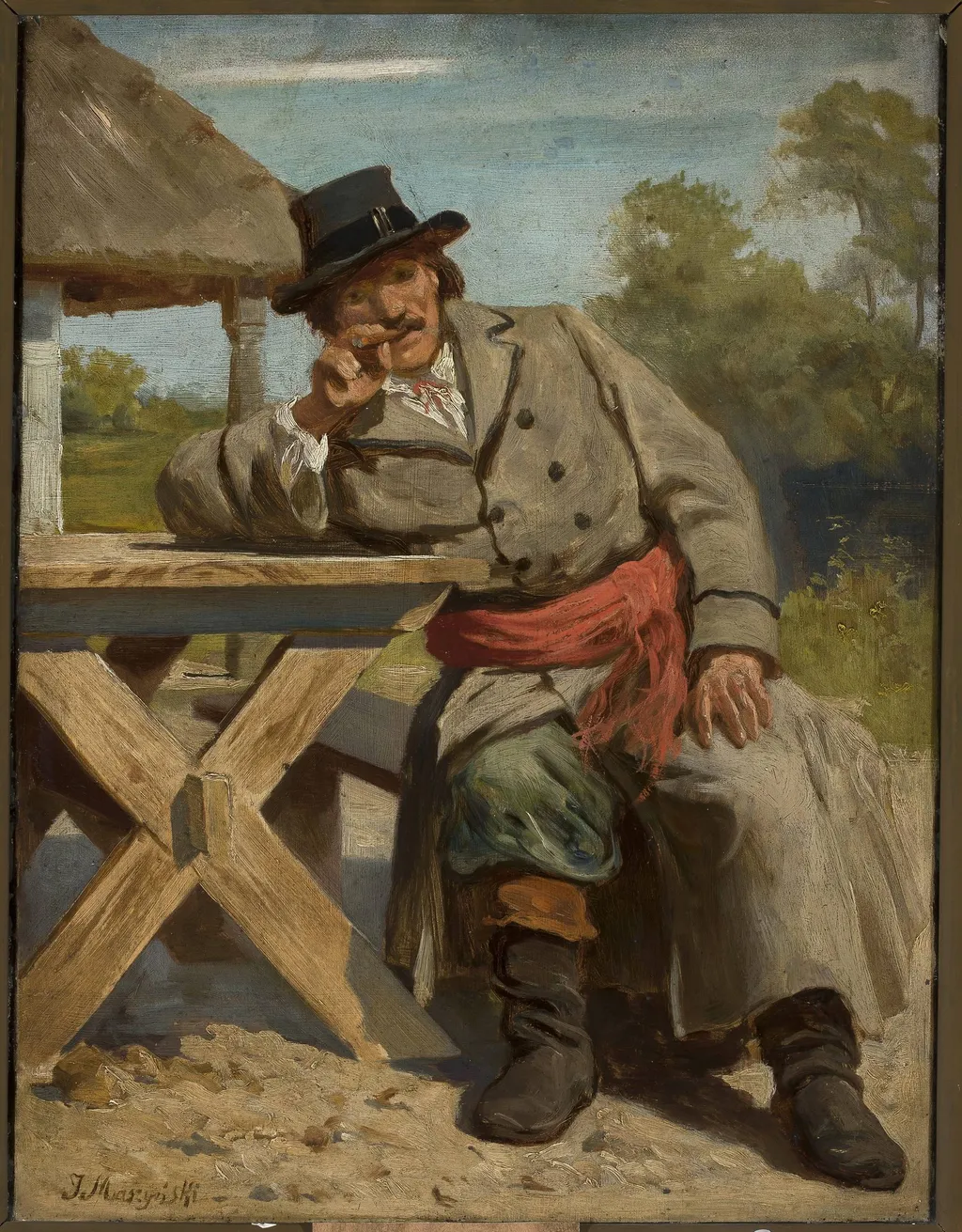 Man from Łowicz, by Julian Maszyński, unspecified, 1884