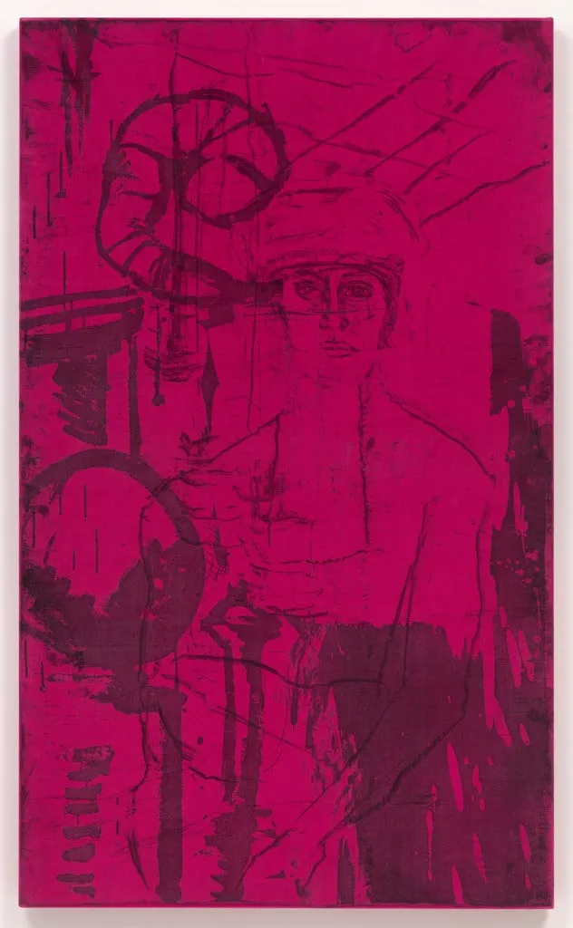 Untitled, by Julian Schnabel, ink, 1984