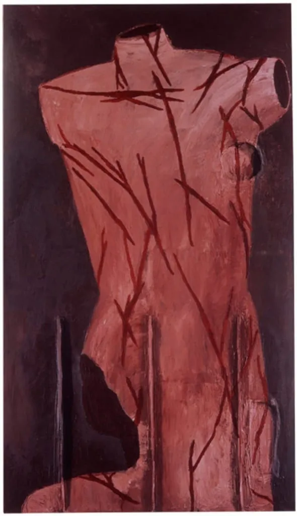 Untitled, by Julian Schnabel, oil, 1979