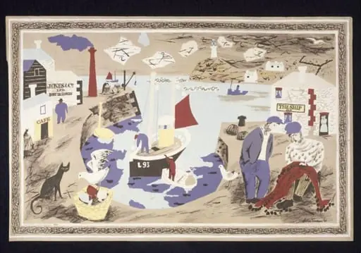 Harbour, by Julian Trevelyan