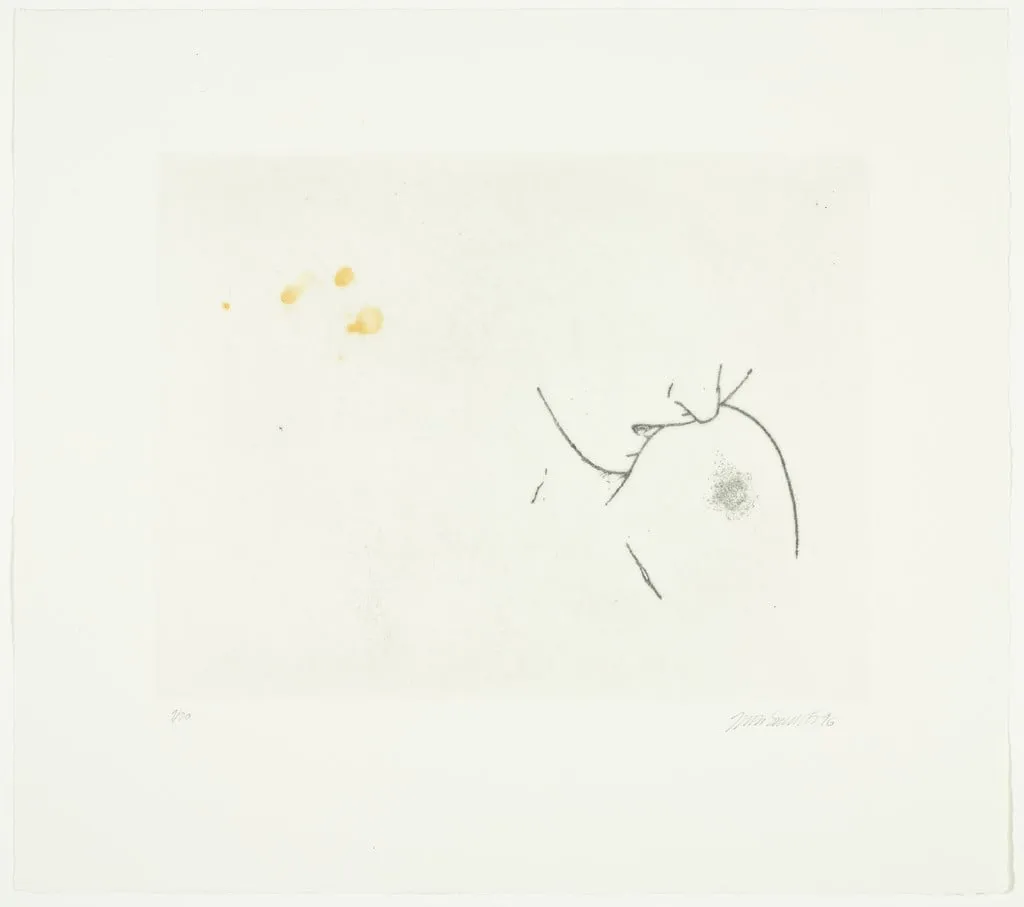 Untitled, by Julião Sarmento, ink, 1996