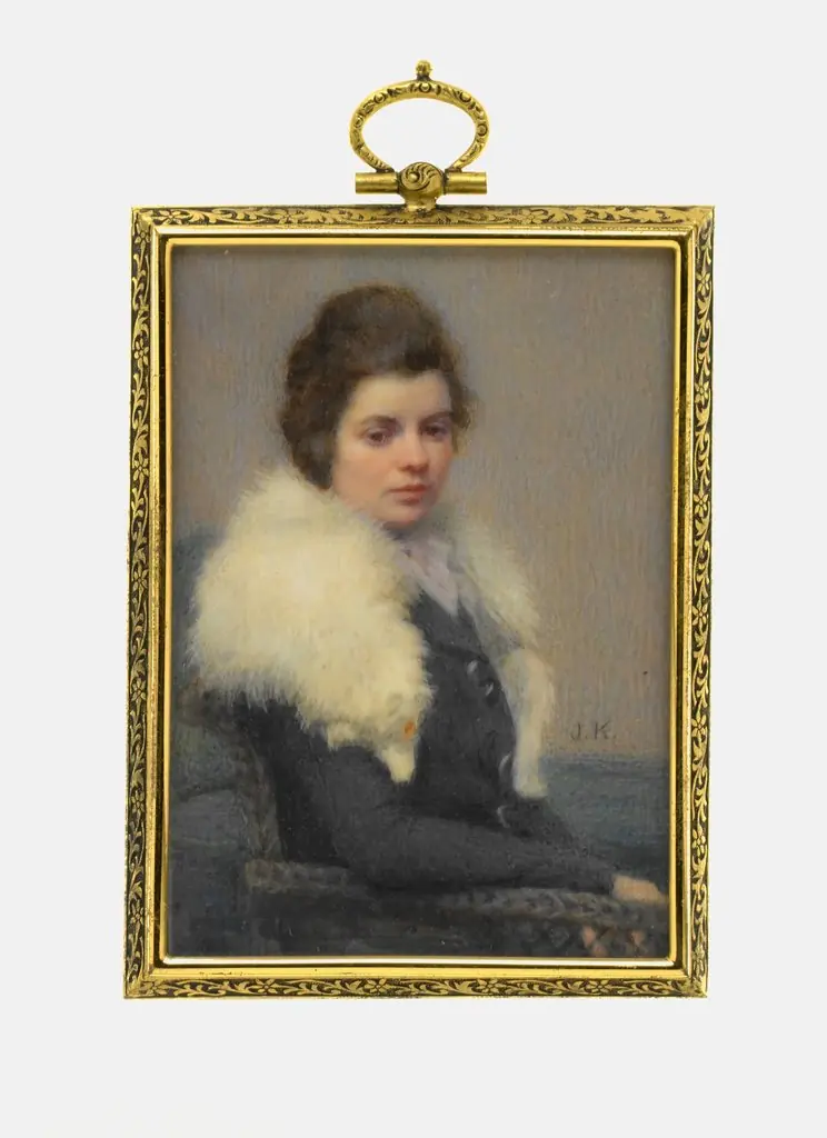 The Girl with White Fur
