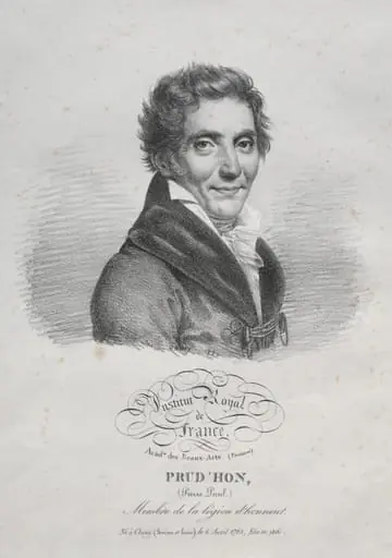 Pierre Paul Prud'hon, by Julien Léopold Boilly