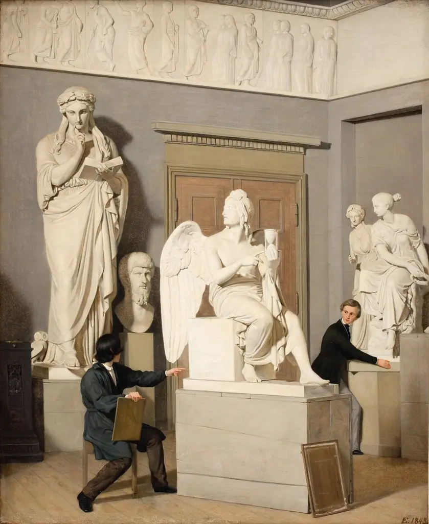 The Plaster Cast Collection in the Royal Academy of Fine Arts, by Julius Exner