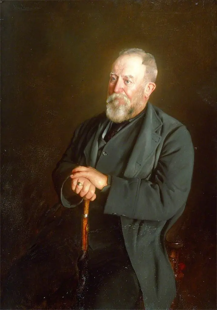 Sir Pryse Pryse (1838–1906), by Julius Hare