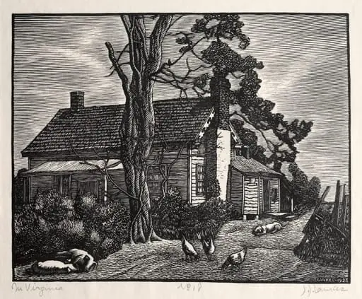 In Virginia, by Julius J. Lankes