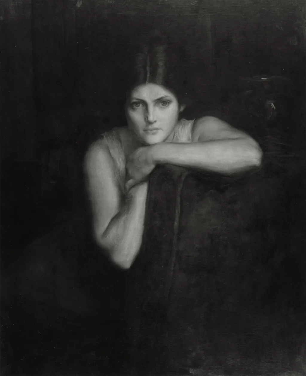 Study of Juliette, by Julius LeBlanc Stewart, oil, 1905