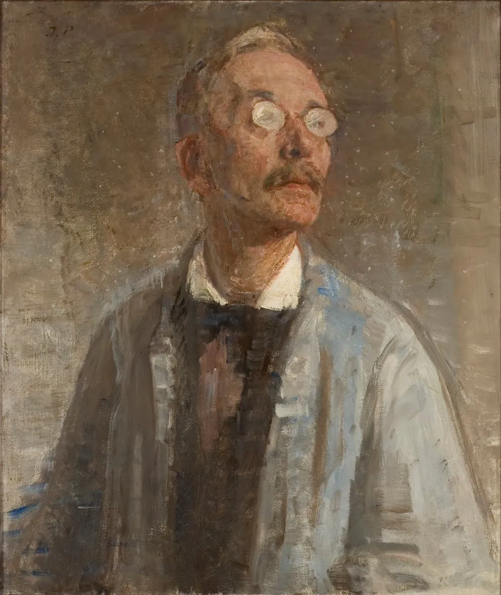 Omakuva, by Julius Paulsen, unspecified, 1910