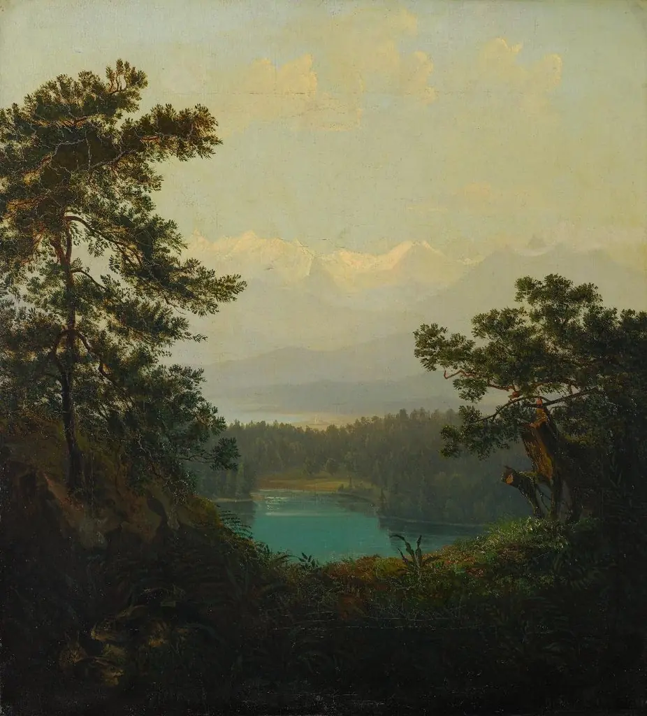 Der Türlersee, by Julius Rieter