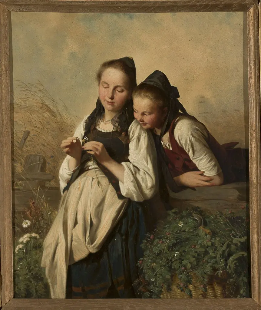 Love divination, by Julius Scholtz