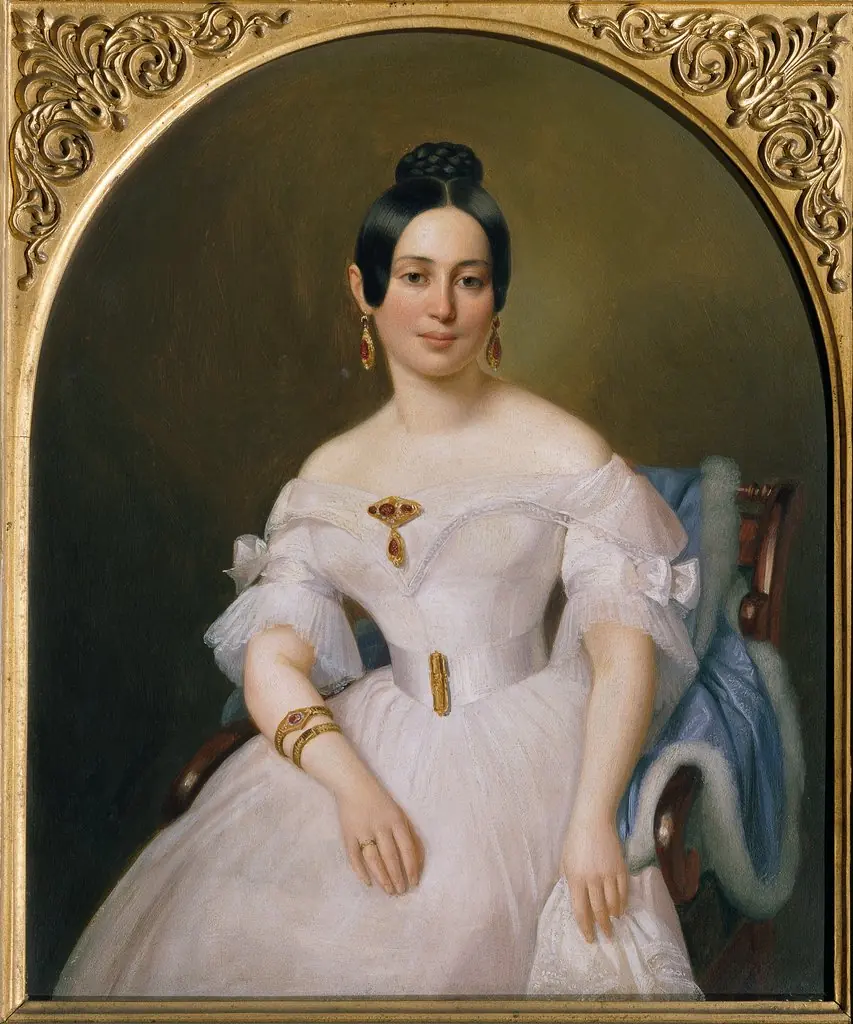 Emilie von Wartenegg, by Julius Schoppe