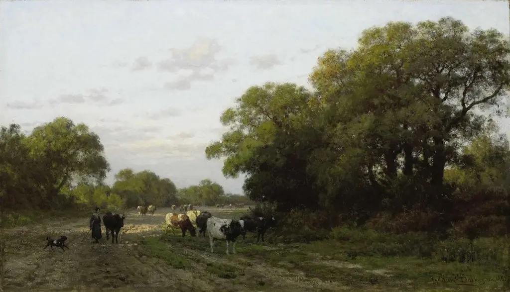 Landschap in Drenthe, by Julius van de Sande Bakhuyzen