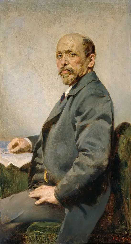 The Court Photographer Josef Löwy, by Julius Victor Berger