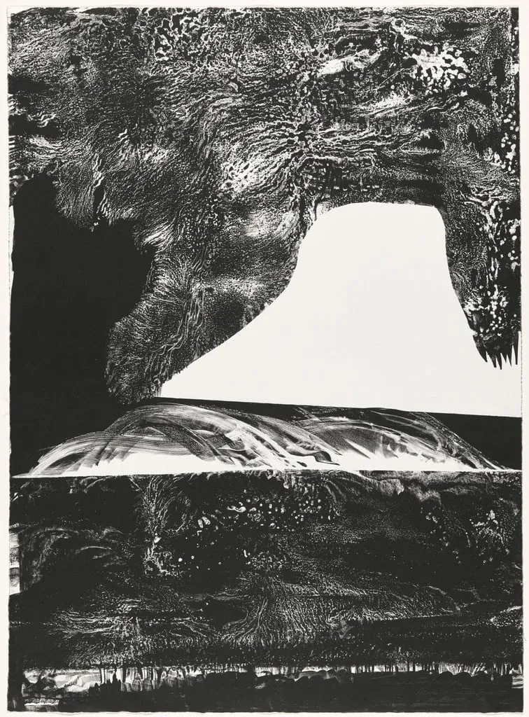 Untitled, by June Wayne, ink, 1968