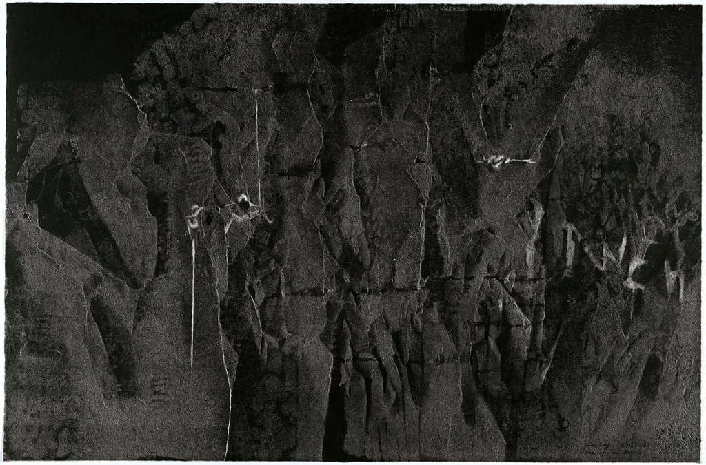Untitled, by June Wayne, ink, 1969