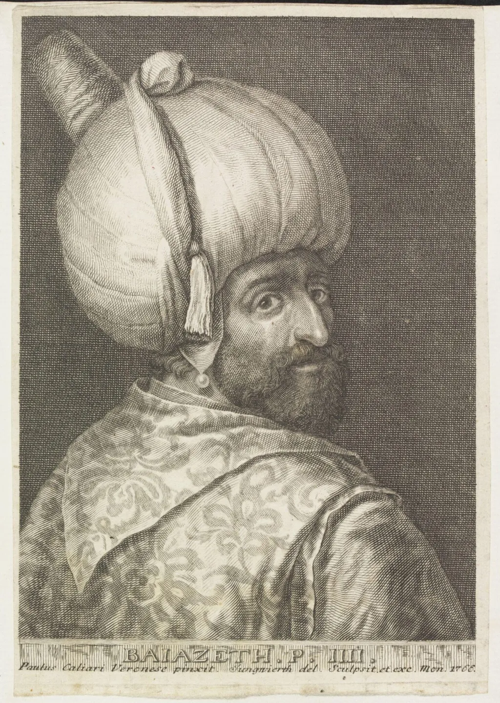 Turkish sultans, sultanas and other historical figures, by Jungwierth, 1766