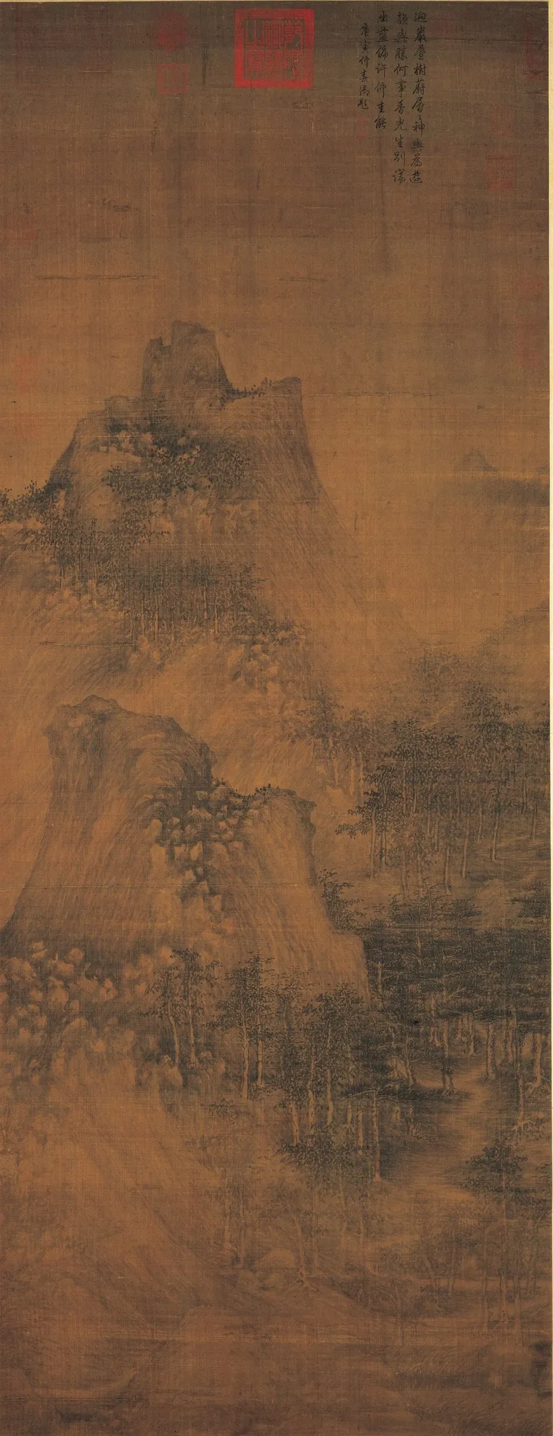 Layered Peaks and Dense Forests, by Juran, unspecified, 950
