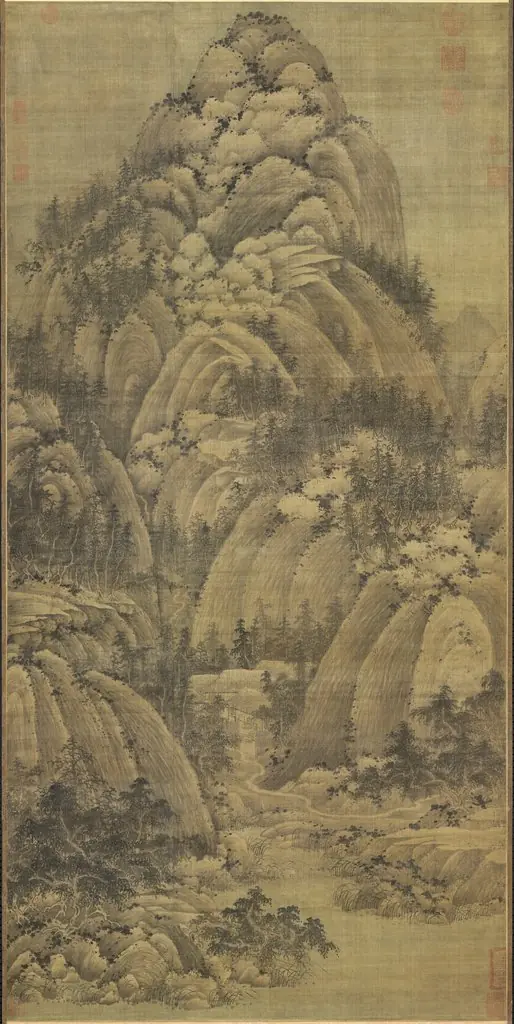 Seeking after the Tao in Autumn Mountains, by Juran
