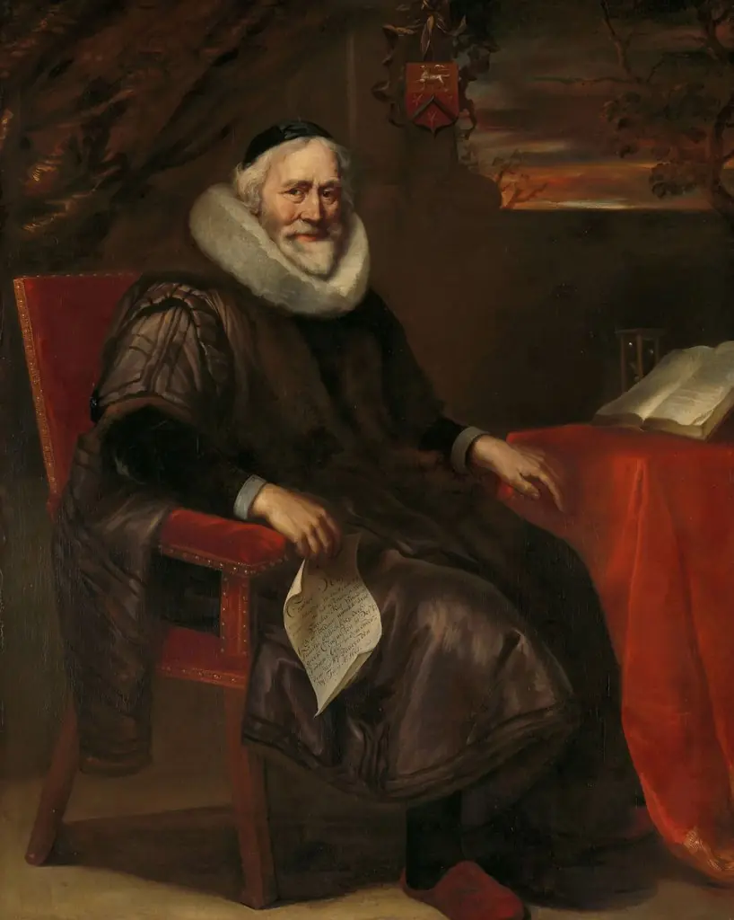 Cornelis Nuyts (1574-1661). Amsterdam merchant, by Jürgen Ovens