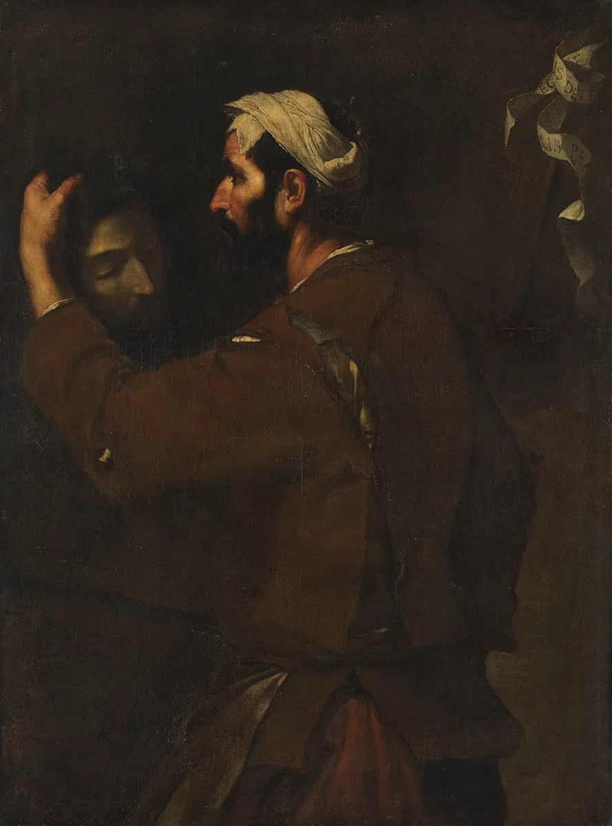 Der Henker mit dem Haupte Johannes des Täufers (Nachahmer), by Jusepe de Ribera, unspecified, 1621