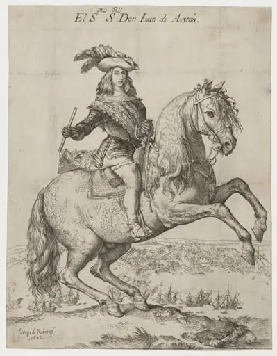 Equestrian Portrait of Don Juan de Austria, by Jusepe de Ribera