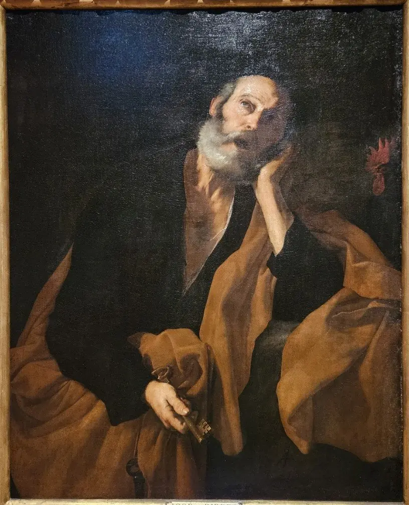O Arrependimento de São Pedro, by Jusepe de Ribera