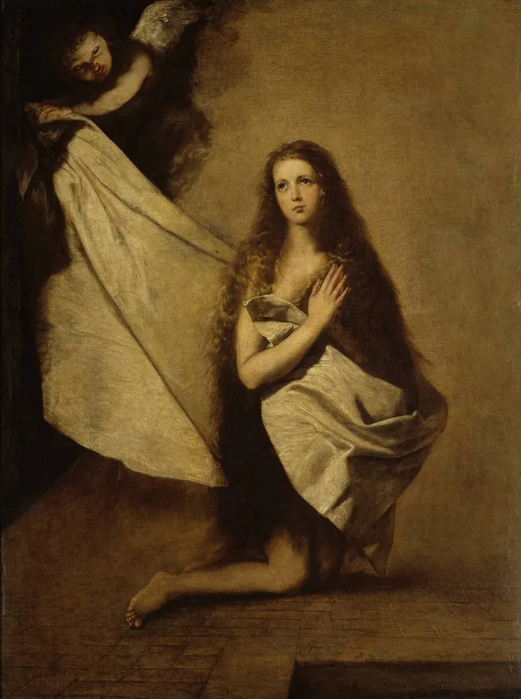 Saint Agnes, by Jusepe de Ribera, oil, 1641