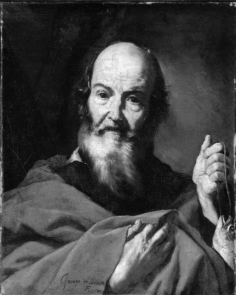 Saint Andrew, by Jusepe de Ribera
