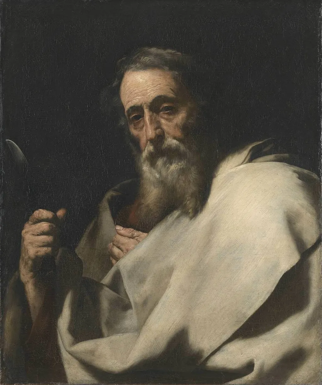 Saint Bartholomew, by Jusepe de Ribera, unspecified, 1634