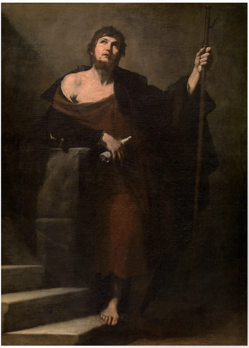 Saint James the Greater, by Jusepe de Ribera, oil, 1631