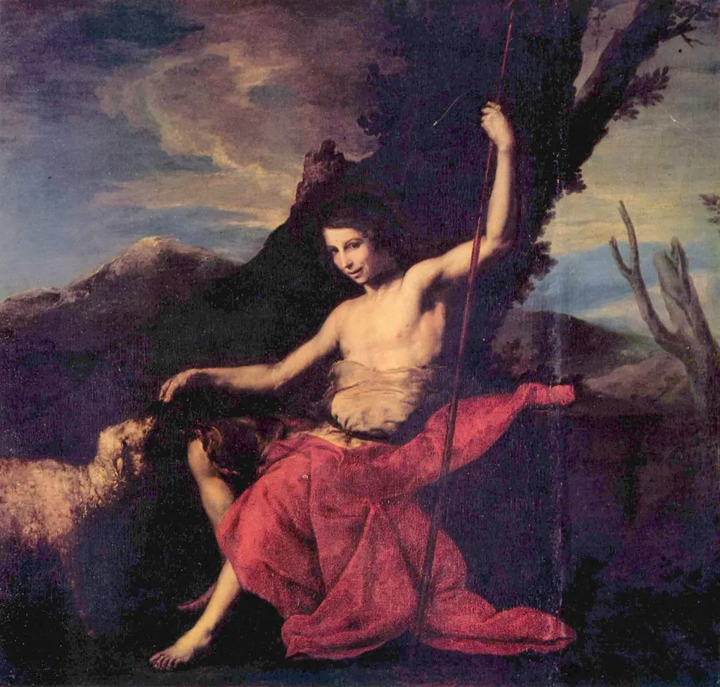 Saint John the Baptist in the Desert, by Jusepe de Ribera