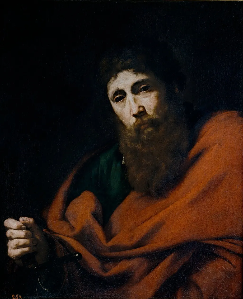 Saint Paul, by Jusepe de Ribera, oil, 1630