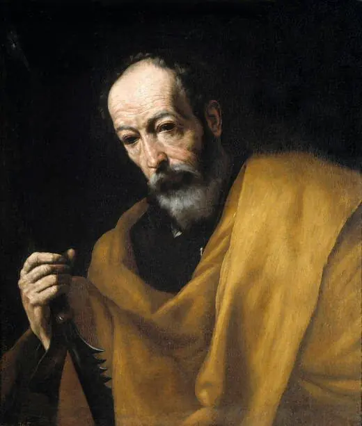 Saint Simon, by Jusepe de Ribera